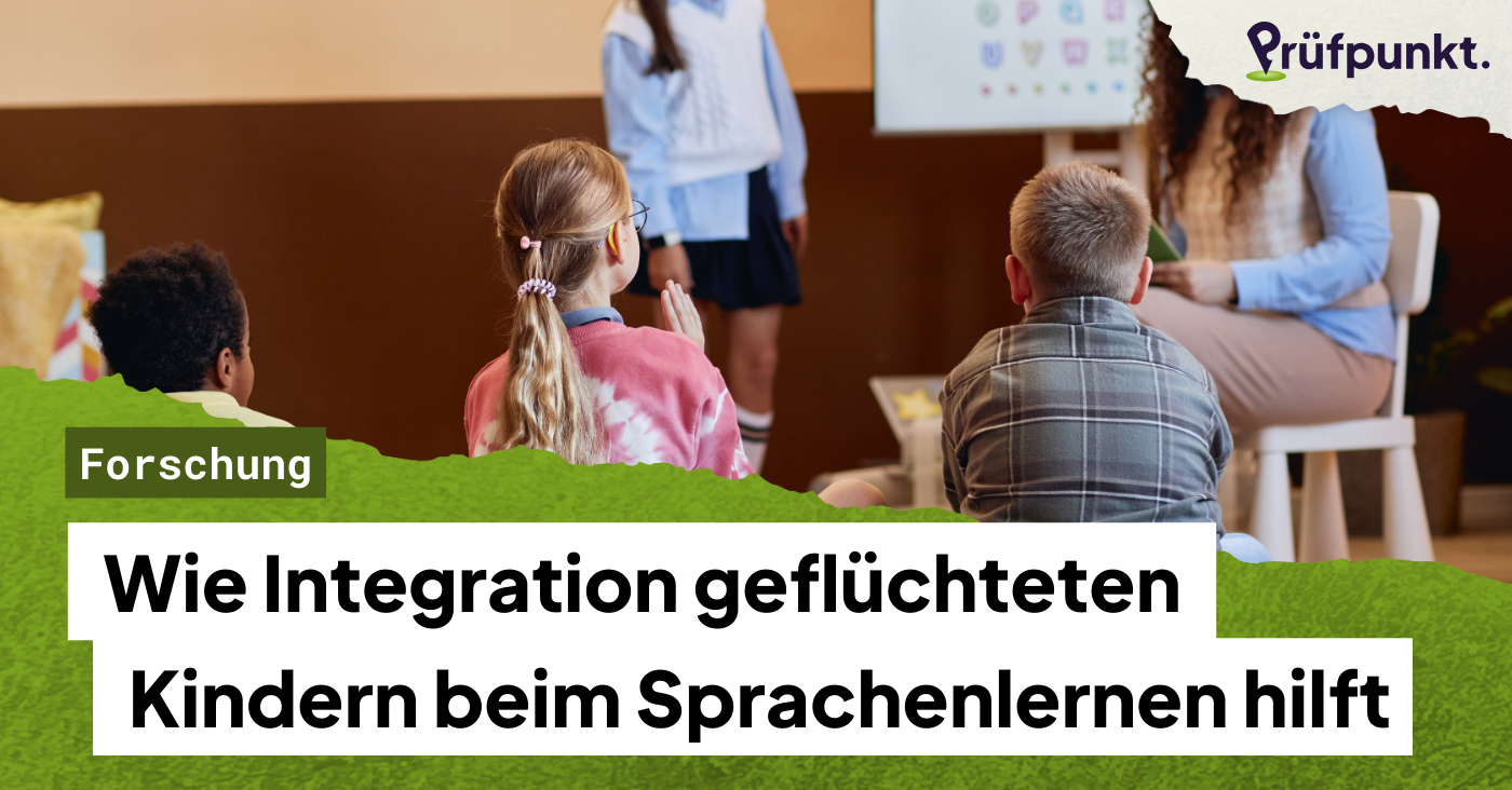 Studie: Sprachkenntnisse von geflüchteten Jugendlichen verbessert durch Bleiberecht und schnelle Integration