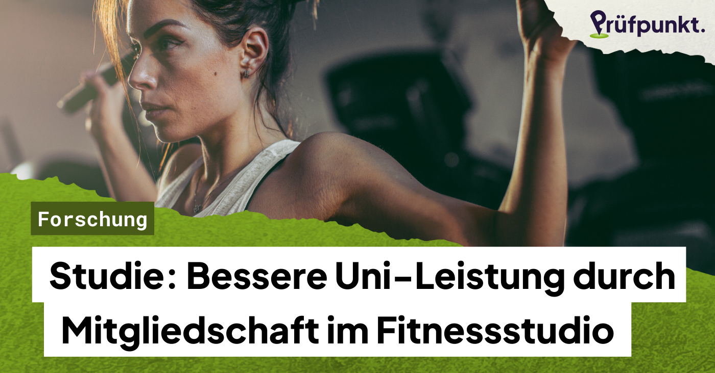 Studenten mit kostenloser Mitgliedschaft im Fitnessstudio konnten Uni-Leistungen signifikant verbessern